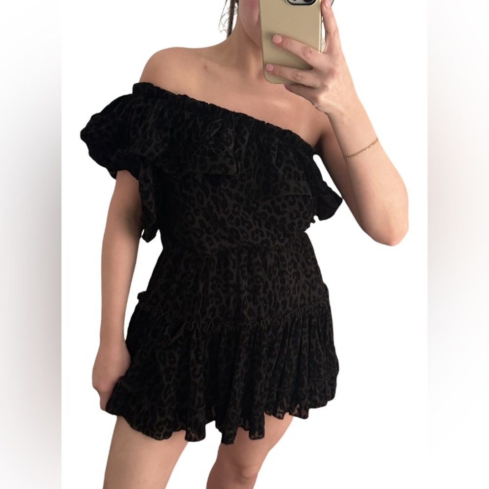 Buddy Love Tiered One Shoulder Dress - S